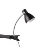 Reality HARVEY Klemlamp Chroom, Zwart, 1-licht