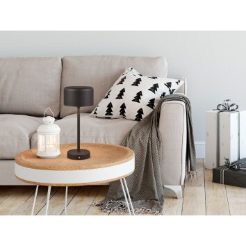 Reality JEFF Tafellamp LED Zwart, 1-licht