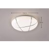 Reality Tibor Plafondlamp LED Wit, 1-licht
