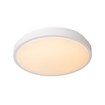 Lucide DASHER Plafondlamp LED Wit, 1-licht, Bewegingsmelder