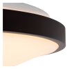 Lucide DASHER Plafondlamp LED Zwart, 1-licht, Bewegingsmelder