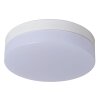 Lucide BISKIT Plafondlamp LED Wit, 1-licht, Bewegingsmelder