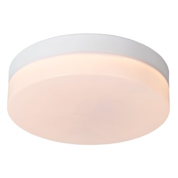 Lucide BISKIT Plafondlamp LED Wit, 1-licht, Bewegingsmelder