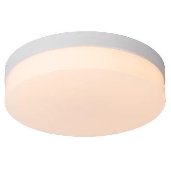 Lucide BISKIT Plafondlamp LED Wit, 1-licht, Bewegingsmelder