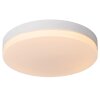 Lucide BISKIT Plafondlamp LED Wit, 1-licht, Bewegingsmelder