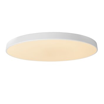 Lucide UNAR Plafondlamp LED Wit, 1-licht