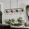 Lauden Hanger - Glas Chroom, Duidelijk, Rookkleurig, 4-lichts