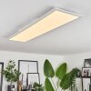 Voisines Plafondpaneel LED Wit, 1-licht, Afstandsbediening