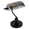 Globo ANTIQUE Bankierslamp Zwart, 1-licht