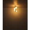 Globo RIHA Plafondlamp LED Nikkel mat, 4-lichts