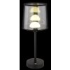 Globo LUNKI Tafellamp LED Zwart, 1-licht