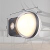 Globo ILLI Buiten muurverlichting LED Antraciet, 1-licht, Bewegingsmelder