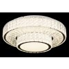 Globo MUCKY Plafondlamp LED Chroom, 1-licht, Afstandsbediening