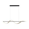 Paul Neuhaus Q-SWING Hanglamp LED Antraciet, Goud, 1-licht, Afstandsbediening