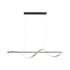 Paul Neuhaus Q-SWING Hanglamp LED Antraciet, Goud, 1-licht, Afstandsbediening
