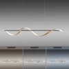 Paul Neuhaus Q-SWING Hanglamp LED Antraciet, Goud, 1-licht, Afstandsbediening