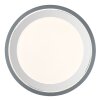 GloboTERPSA Plafondlamp LED Grijs, Wit, 1-licht, Afstandsbediening