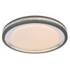 GloboTERPSA Plafondlamp LED Grijs, Wit, 1-licht, Afstandsbediening