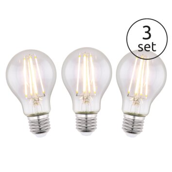 Globo Set van 3 LED E27 7 Watt 806 Lumen Kelvin