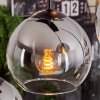 Koyoto Hanger - Glas Chroom, Duidelijk, Rookkleurig, 8-lichts