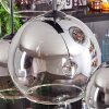 Koyoto Hanger - Glas Chroom, Duidelijk, Rookkleurig, 8-lichts