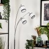 Lohobe Staande lamp Chroom, Zwart, 3-lichts