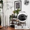 Lohobe Staande lamp Chroom, Zwart, 3-lichts