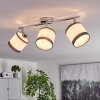 Lohobe Plafondlamp Chroom, 3-lichts