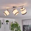 Lohobe Plafondlamp Chroom, 3-lichts