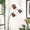 Lohobe Staande lamp Zwart, 3-lichts
