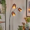 Lohobe Staande lamp Zwart, 3-lichts