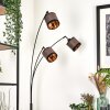 Lohobe Staande lamp Zwart, 3-lichts