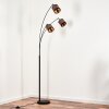 Lohobe Staande lamp Zwart, 3-lichts