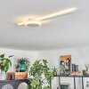 Amdal Plafondlamp LED Wit, 2-lichts