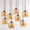 Koyoto Hanger - Glas Amber, 8-lichts