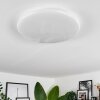 Benifla Plafondpaneel LED Wit, 1-licht, Afstandsbediening