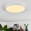 Diagonal Plafondlamp LED Wit, 1-licht, Afstandsbediening