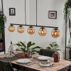 Gastor Hanglamp - Glas Amber, 5-lichts