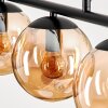 Gastor Hanglamp - Glas Amber, 5-lichts