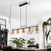 Gastor Hanglamp - Glas Amber, 5-lichts