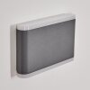 Grude Buiten muurverlichting LED Antraciet, 2-lichts