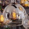 Koyoto Hanger - Glas Amber, Duidelijk, Rookkleurig, 8-lichts