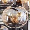 Apedo Hanger - Glas Amber, Duidelijk, 8-lichts