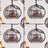 Apedo Hanger - Glas Rookkleurig, 8-lichts