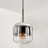 Lauden Hanger - Glas Chroom, Duidelijk, Rookkleurig, 3-lichts