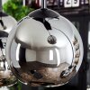Koyoto Hanger - Glas Chroom, Rookkleurig, 6-lichts