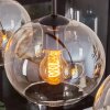 Apedo Hanger - Glas Amber, Duidelijk, 5-lichts