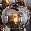 Apedo Hanger - Glas Rookkleurig, 6-lichts