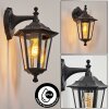 Loria Buiten muurverlichting Zwart, 1-licht