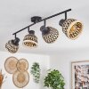 Barayn Plafondlamp Zwart, 4-lichts